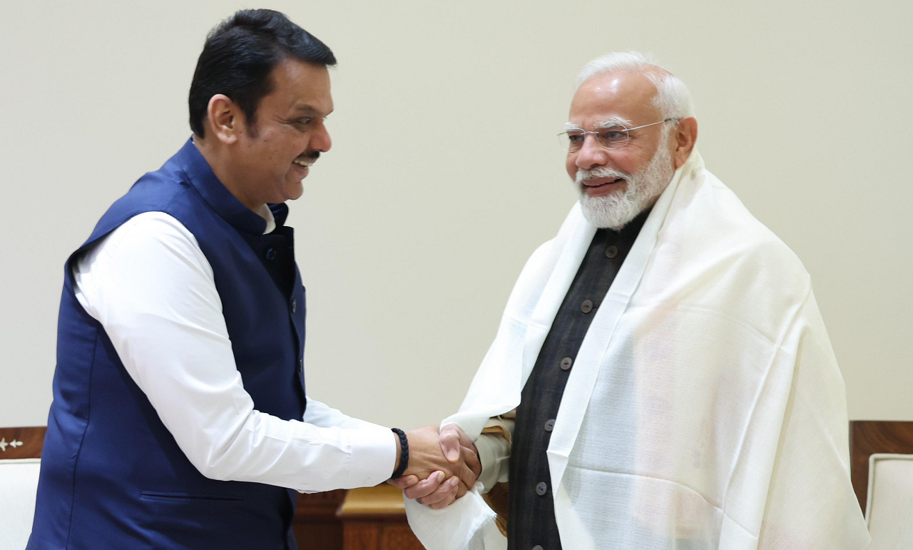 Devendra Fadnavis meets PM Modi in Delhi