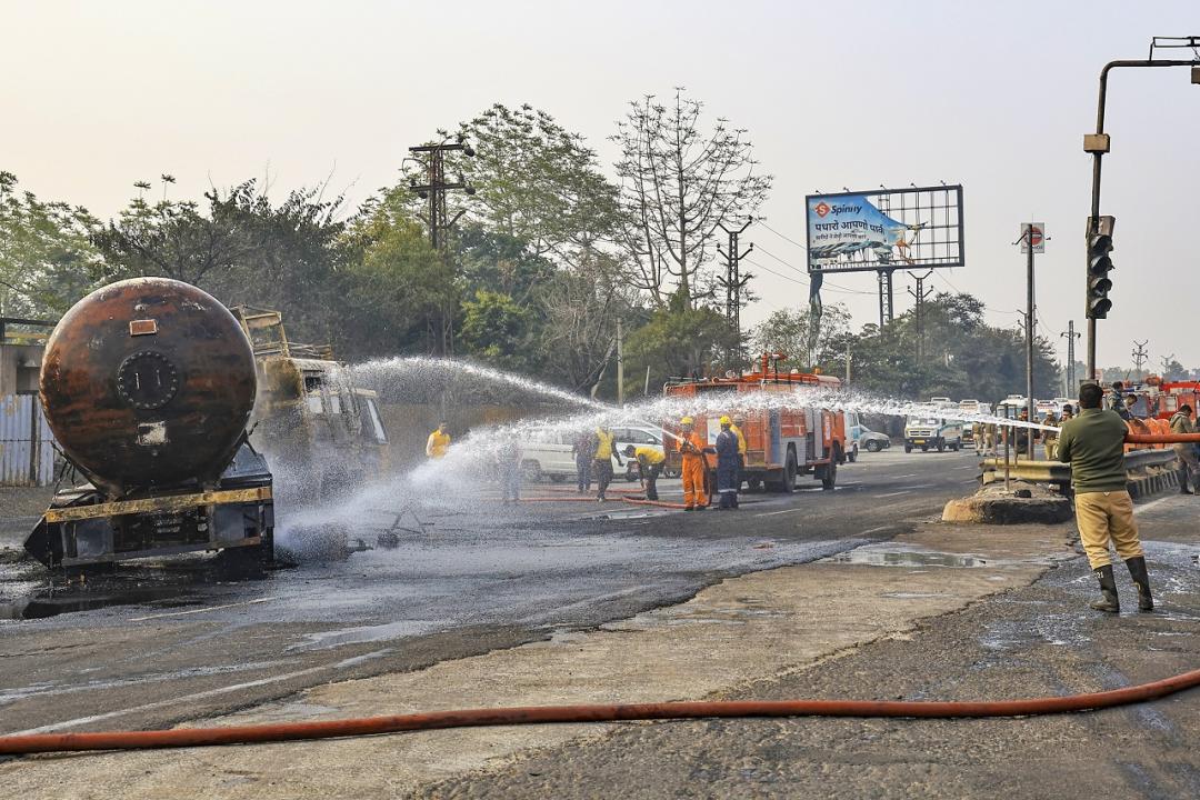 Rajasthan: Death toll in Jaipur tanker truck collision rises to 14, confirms DCP