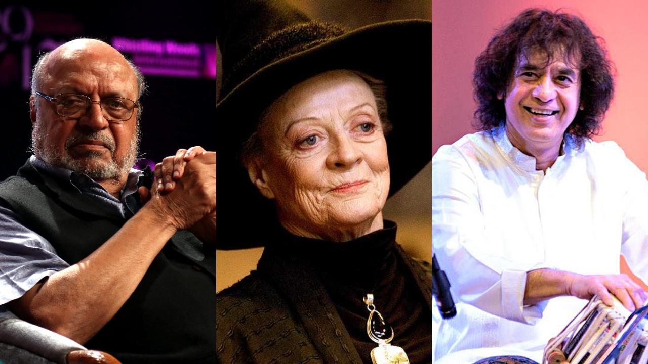 From Shyam Benegal and Maggie Smith to Zakir Hussain, celebs who died in 2024