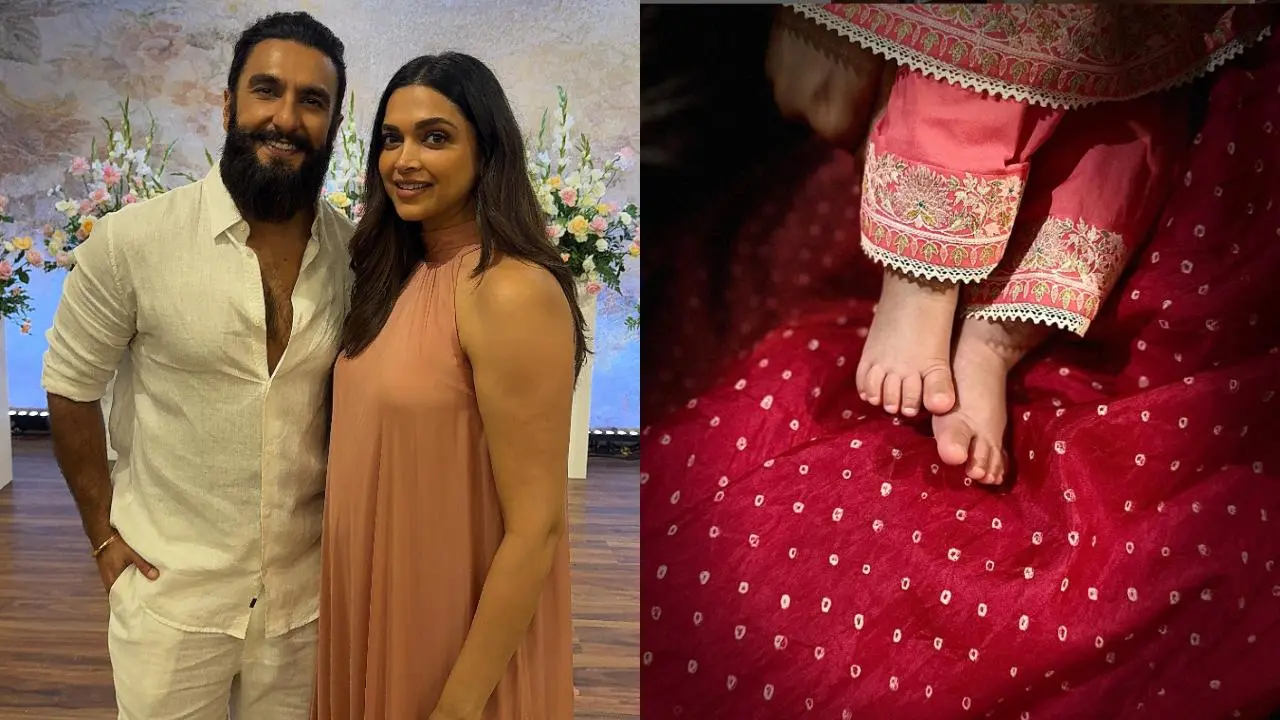 Deepika Padukone & Ranveer Singh formally introduce baby Dua to paparazzi