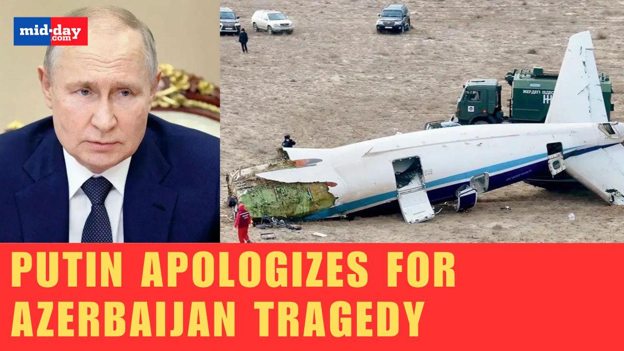 Putin Apologizes for Azerbaijani Plane Crash in Russian Airspace