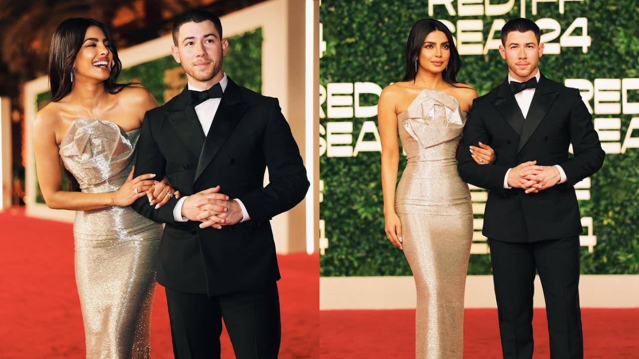 Priyanka Chopra and Nick Jonas make heads turn at Red Sea Film Festival, see pic