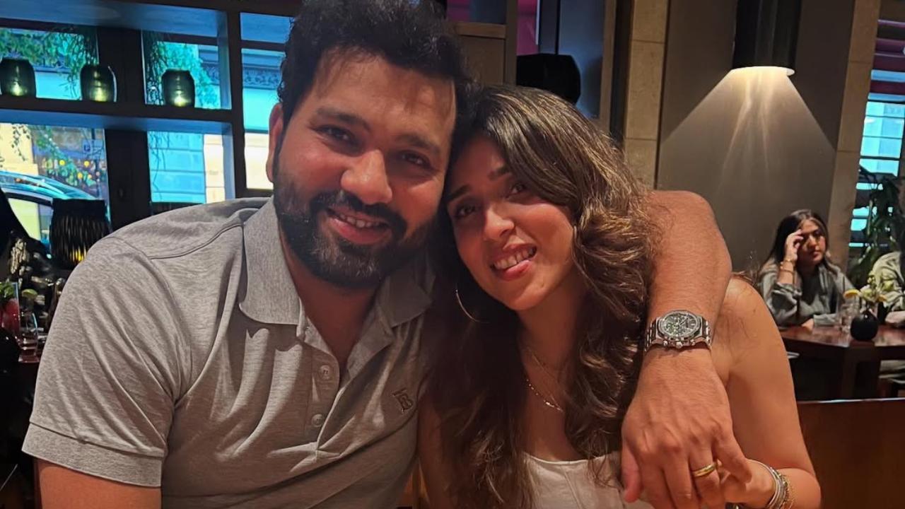 'Knowing you are beside me..': Rohit pens loving birthday note for wife Ritika