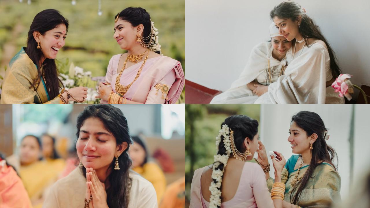 Sai Pallavi shares pics from her sister's wedding: Witnessed every soul tear up