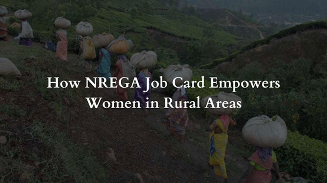 How NREGA Job Card Empowers Women in Rural Areas