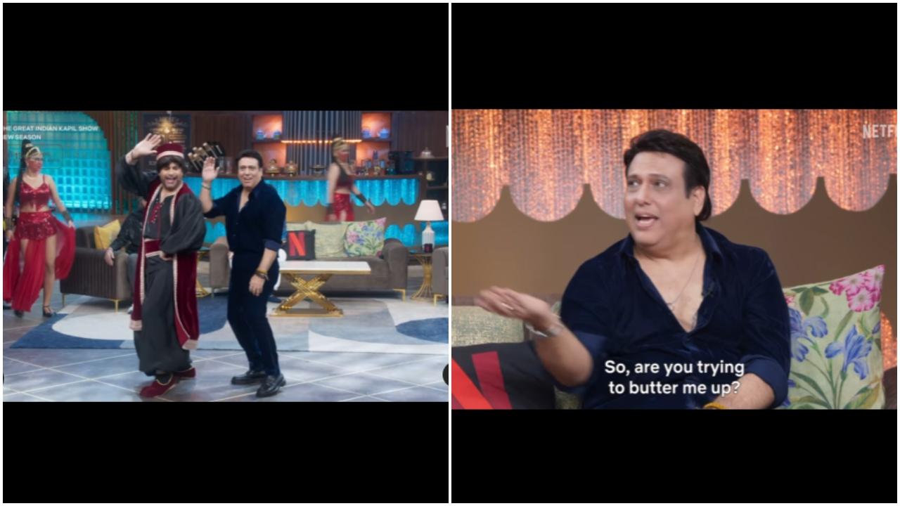 Krushna Abhishek reunites with 'Mama No 1' Govinda on Kapil Sharma's show