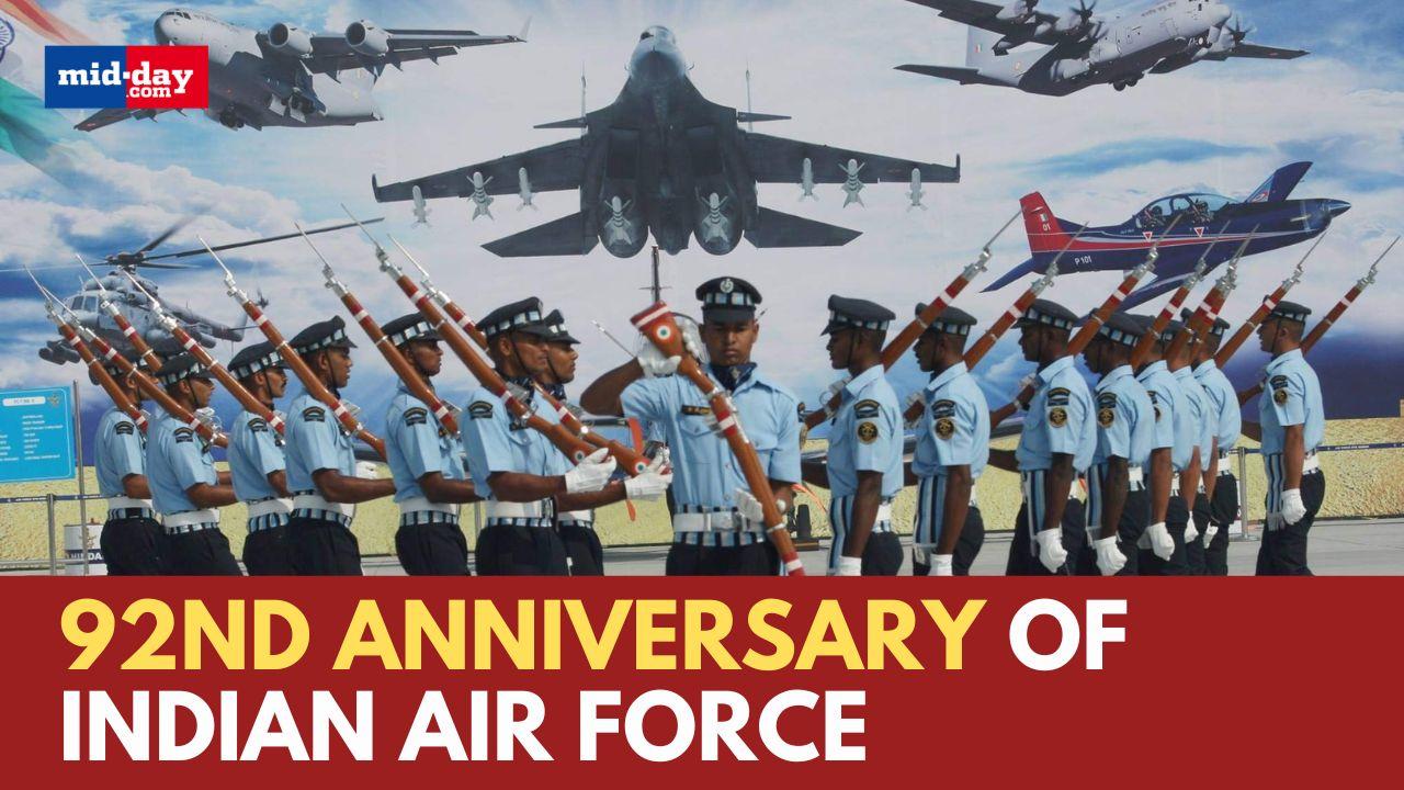 Indian Air Force's magnificent 92nd anniversary in Chennai - WATCH