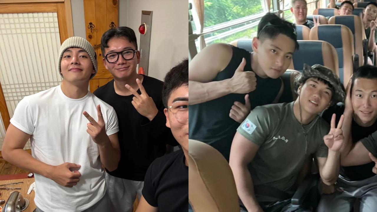 BTS’ V aka Kim Taehyung shares unseen pictures from the military