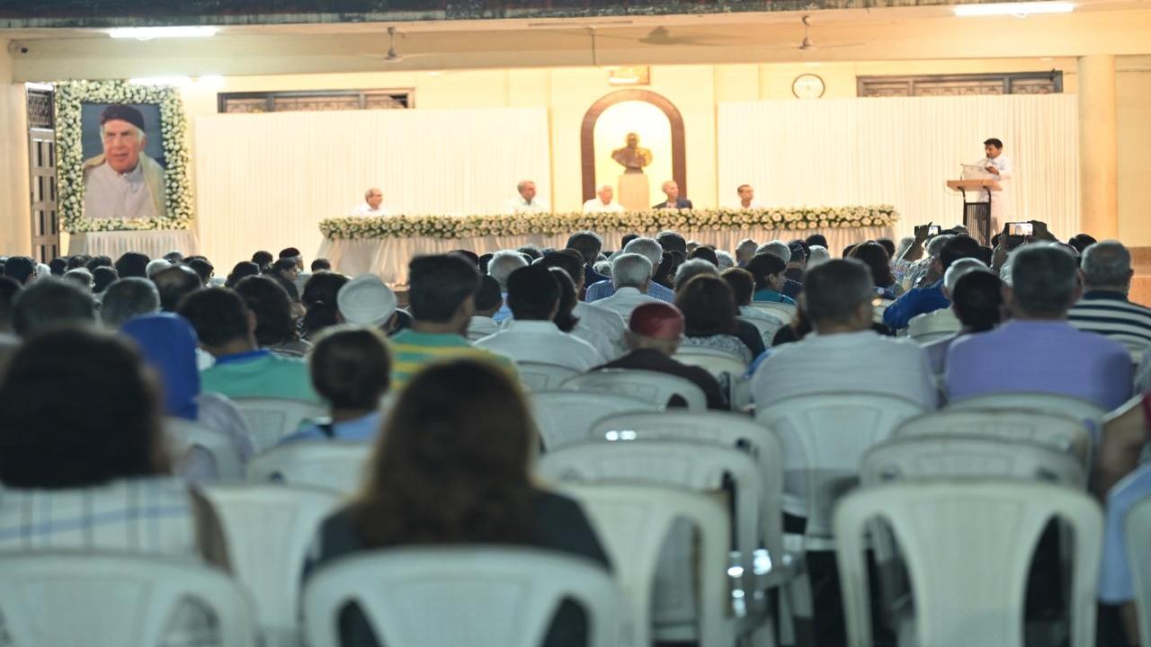 IN PHOTOS: Family, friends attend condolence meet for Ratan Tata