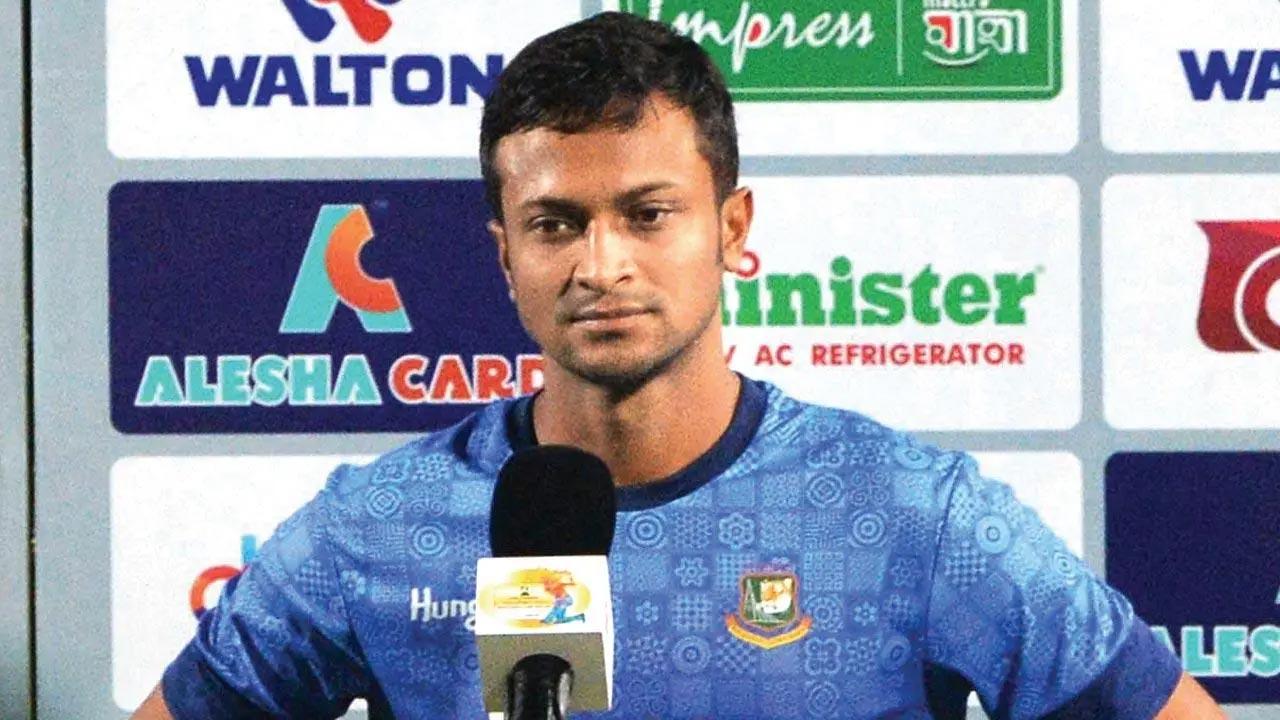 Shakib Al Hasan fans protest in Dhaka ahead of home Test series