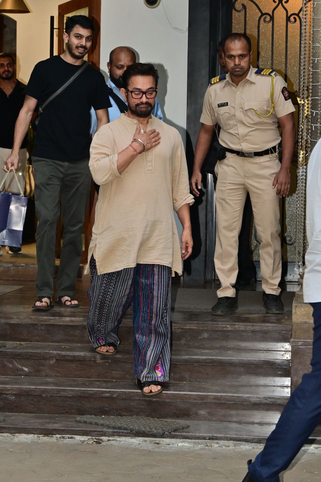 Aamir Khan was spotted as he stepped out in the city, looking as handsome as ever in his classic, timeless style