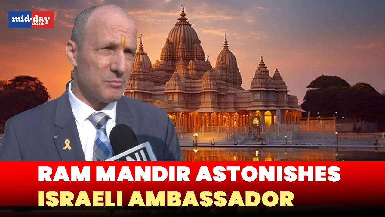 Israeli ambassador visits Ayodhya Ram Mandir, calls it 'magnificent'