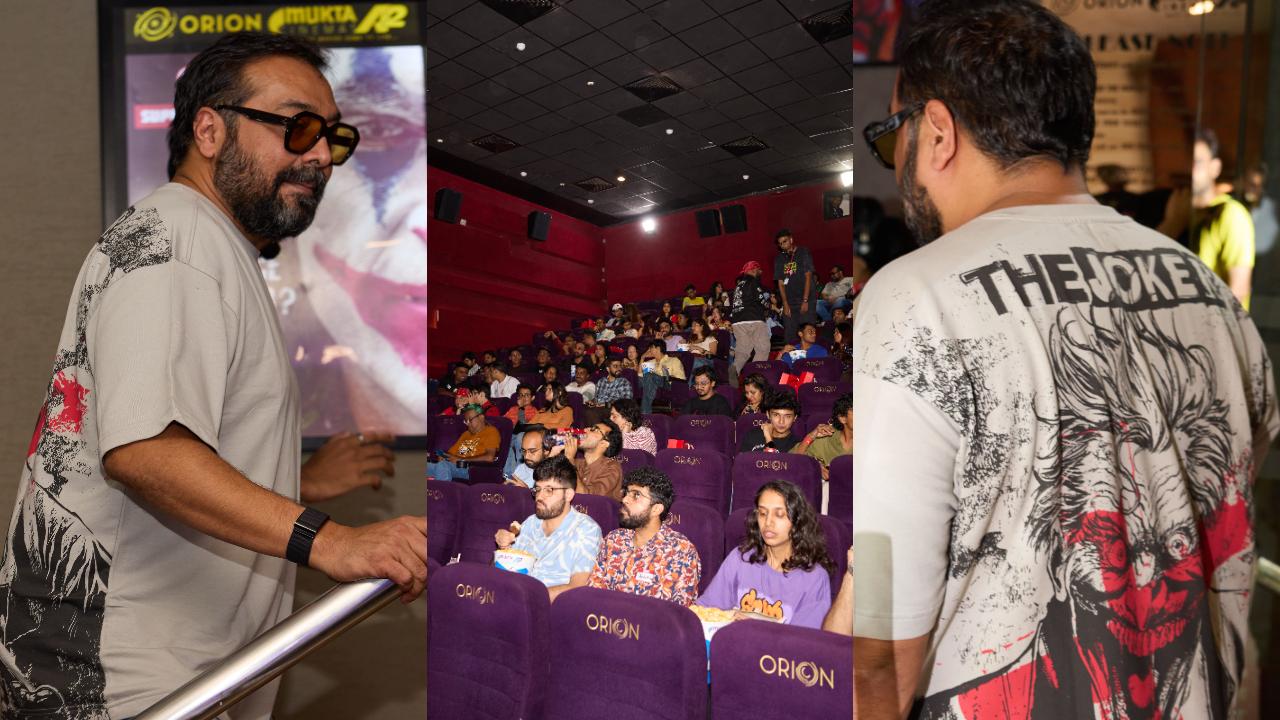 Anurag Kashyap surprises ‘Joker 2’ fans at special screening in Mumbai