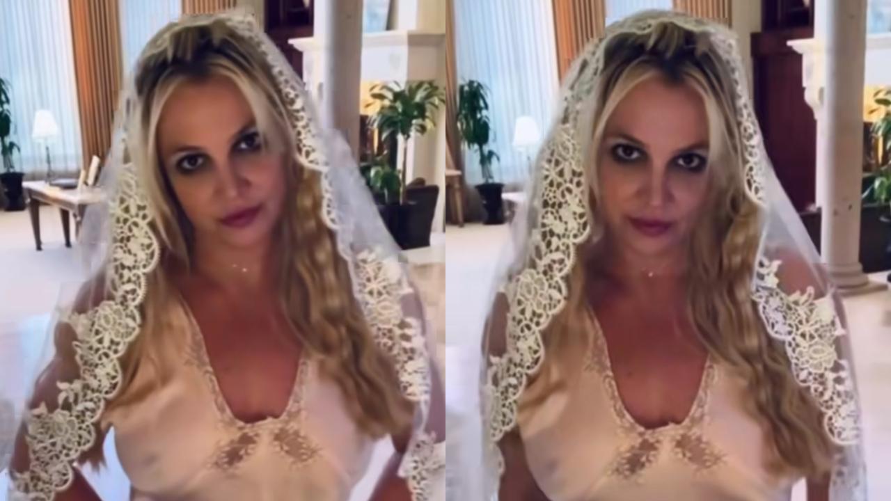 Britney Spears reveals she has married herself; posts video in wedding dress