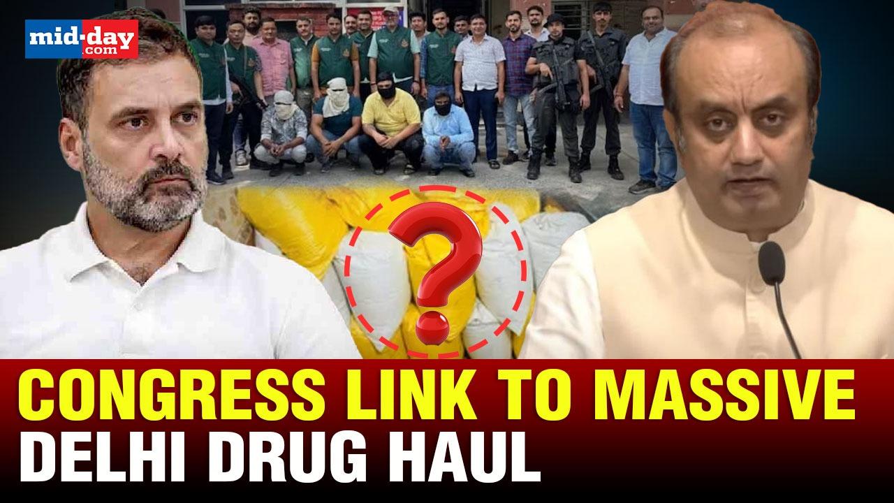 Congress link to massive Delhi drug haul alleges BJP's Sudhanshu Trivedi