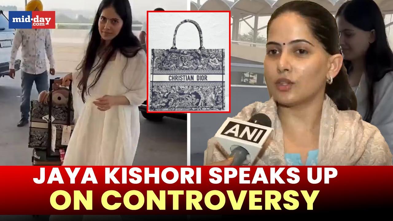 Jaya Kishori Bag Controversy: Spiritual orator Jaya Kishori clarifies