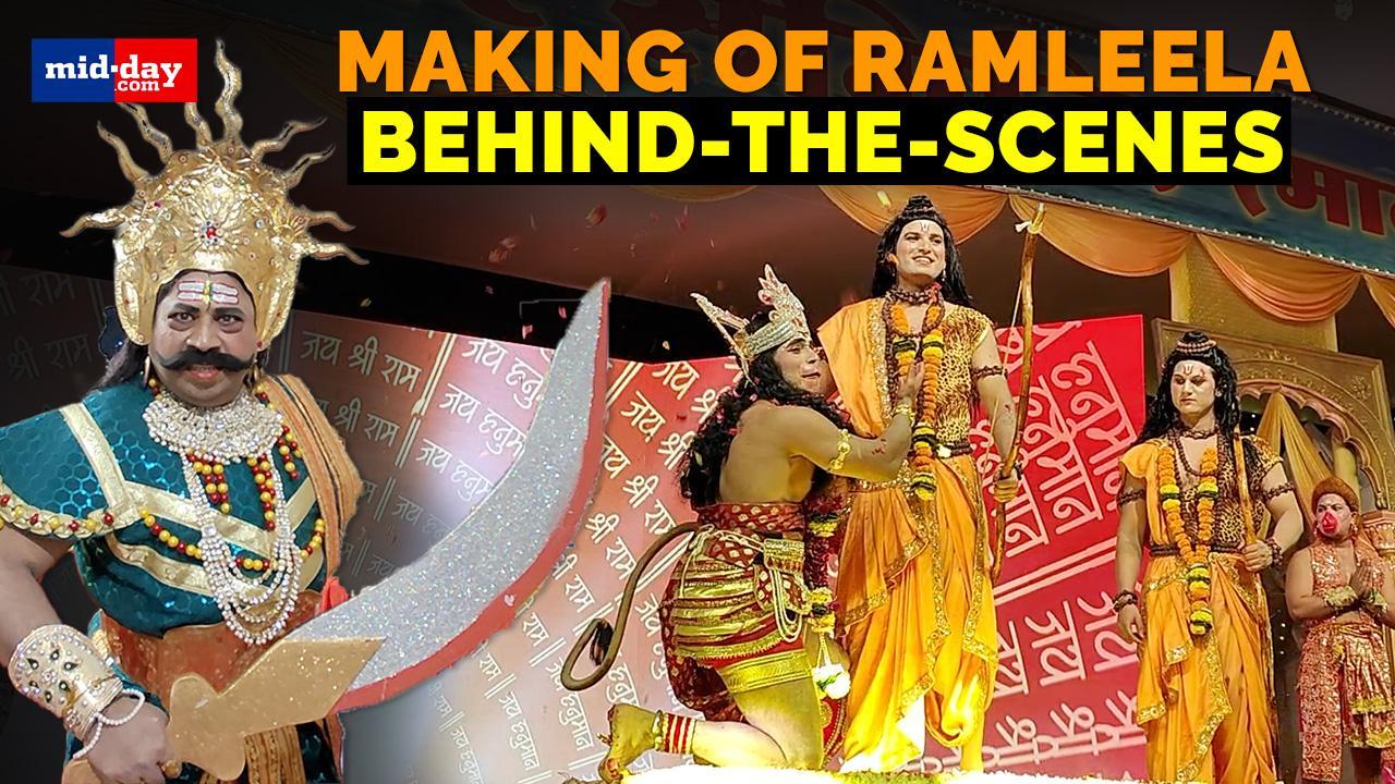 Dussehra 2024: Exclusive footage from Mumbai’s Ramleela Backstage