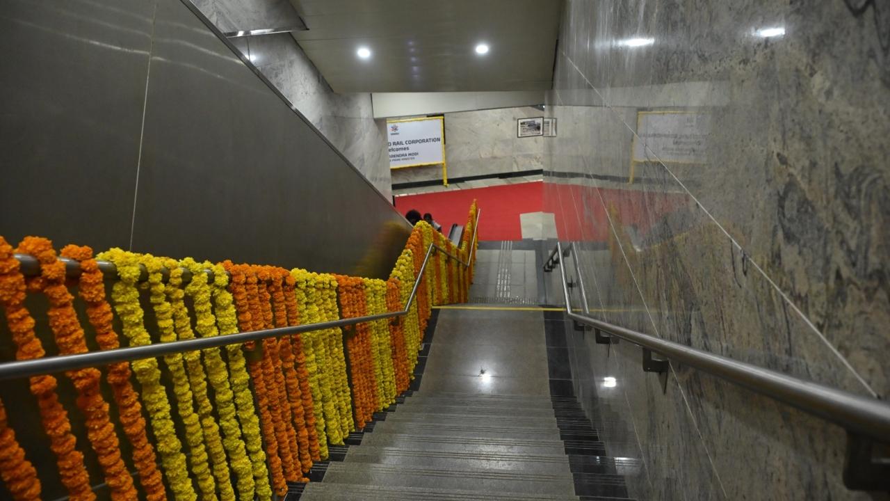 IN PHOTOS: First look of new underground Mumbai Metro station after inauguration