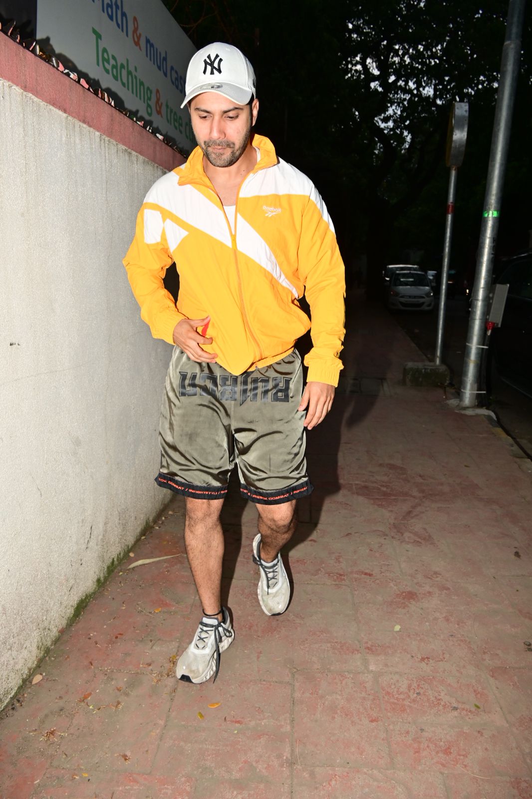 Varun Dhawan turned heads in his bold yellow jacket paired with shorts. The Citadel: Hunny Bunny star's look left us all in awe of his effortless style.