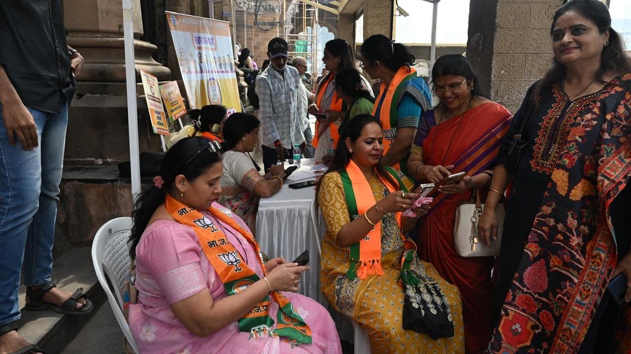 IN PHOTOS: BJP begins membership drive in Mumbai