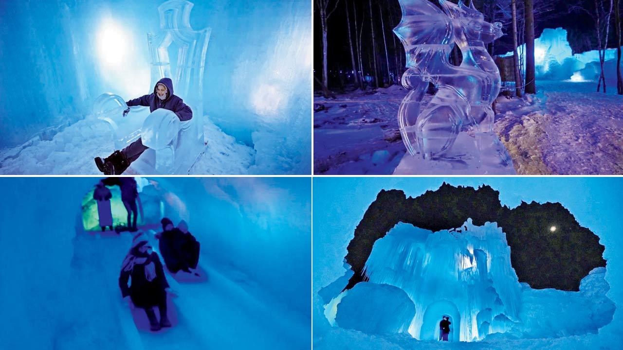 Dazzling Ice Castles are back in the US