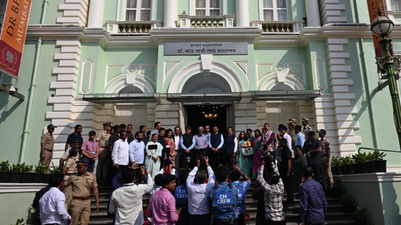 Maharashtra CM Devendra Fadnavis inaugurates Dr Bhau Daji Lad Museum in Mumbai