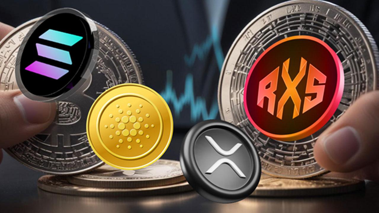 4 Best Coins to Watch in 2025: Ripple (XRP), Cardano (ADA), Rexas Finance (RXS), and Solana (SOL)