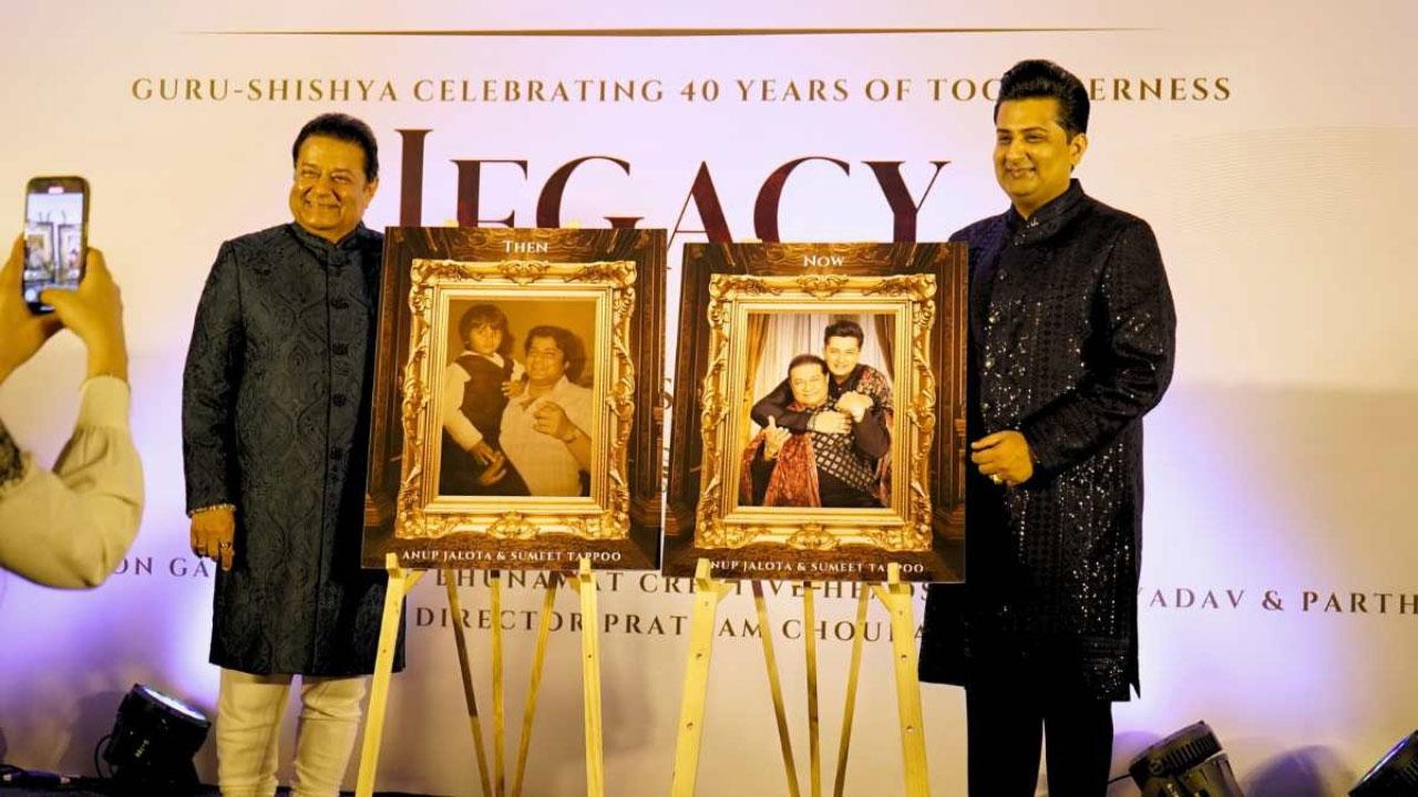 Anup Jalota-Sumeet Tappoo release music album ‘Legacy’