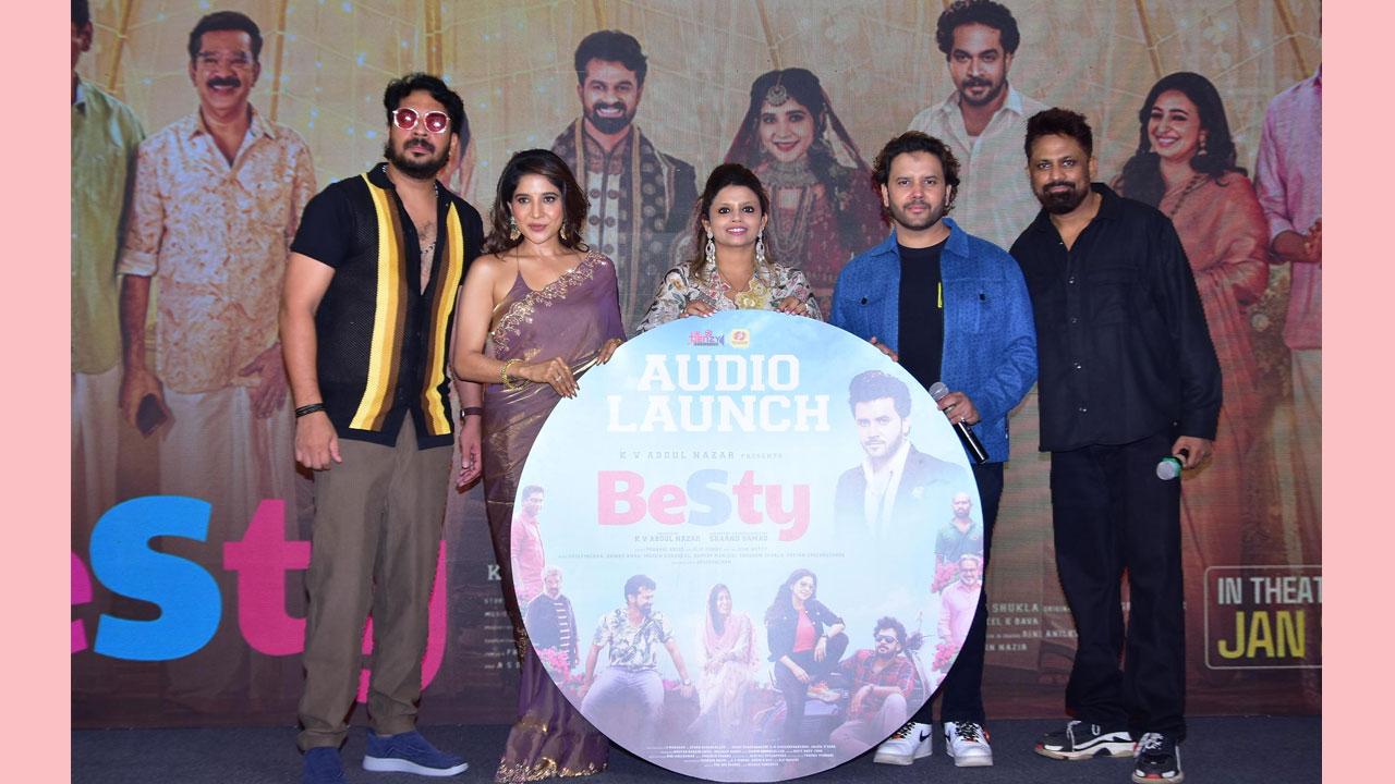 Javed Ali launches Qawwali song of KV Abdul Nazar's film BESTY that features Mammootty's nephew Ashkar Saudan