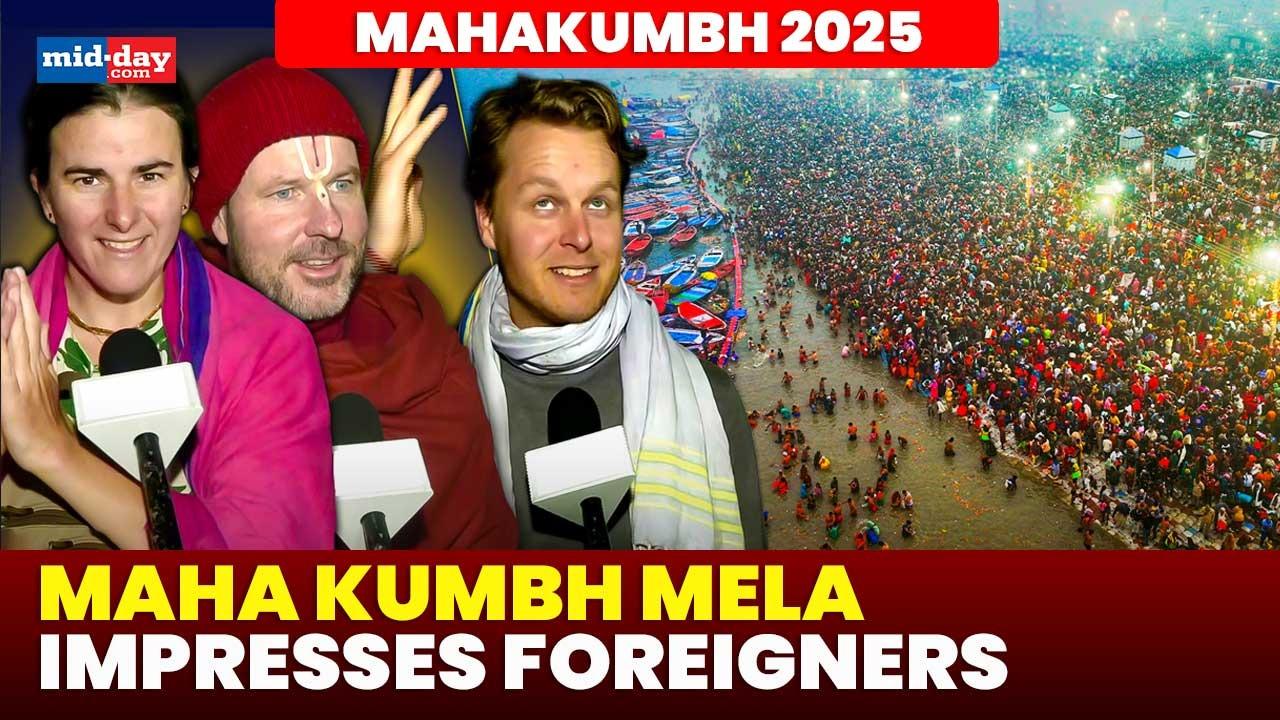 Foreign devotees praise beauty and warmth of Maha Kumbh 2025 - Watch video