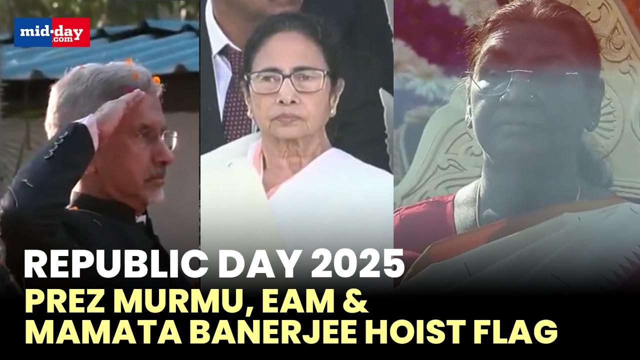 Republic Day 2025: Droupadi Murmu, S Jaishankar & Mamata Banerjee hoist Flag