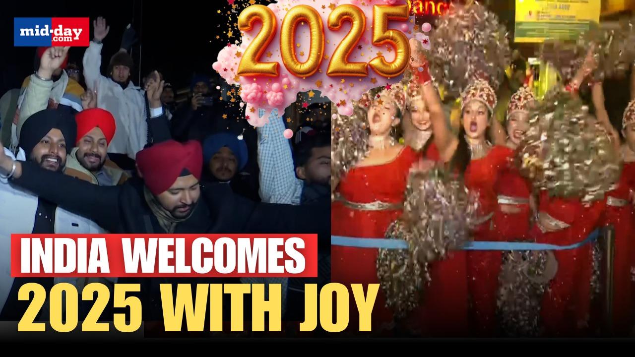 India welcomes 2025 with Vibrant New Year celebrations across the nation