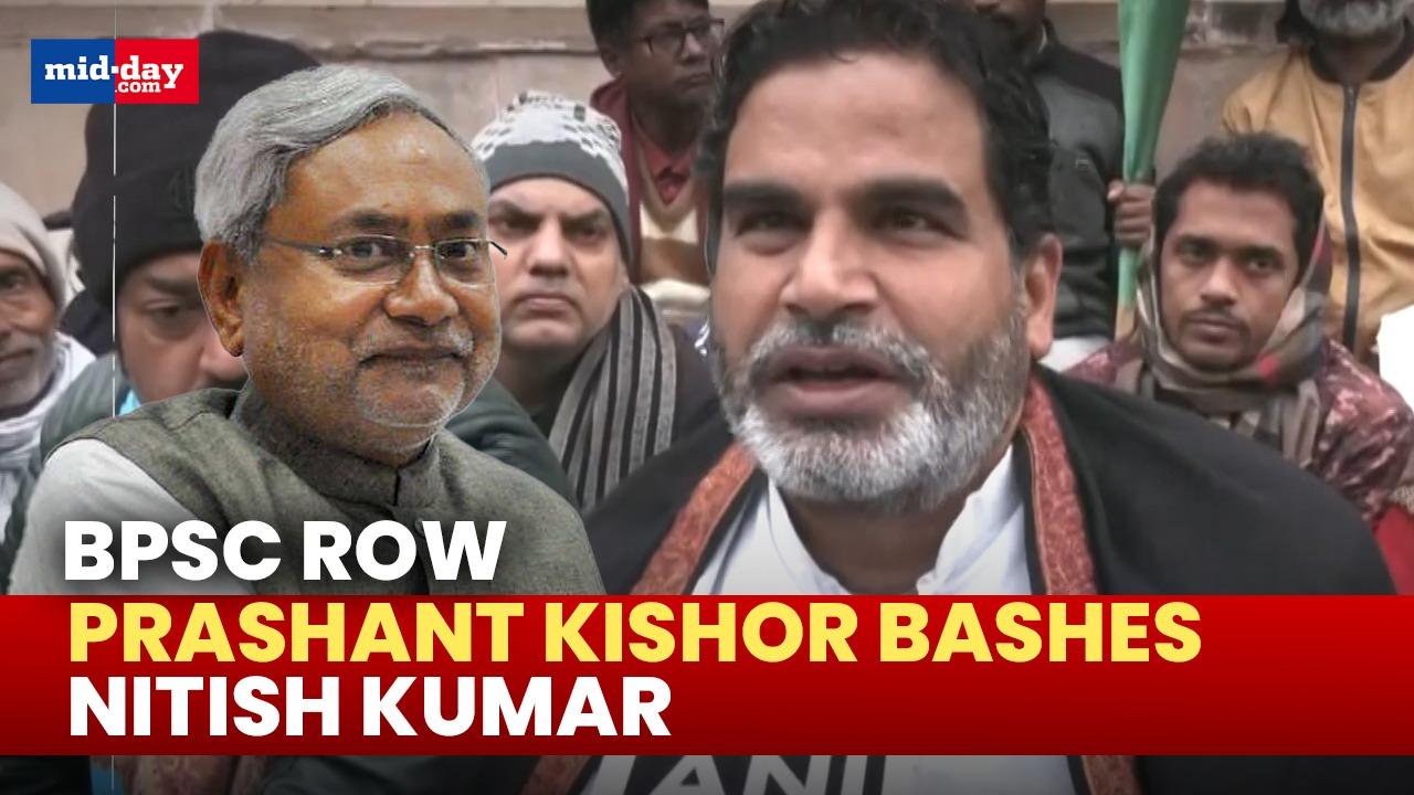 Prashant Kishor Criticizes Nitish Kumar, Supports BPSC Protesters in Patna