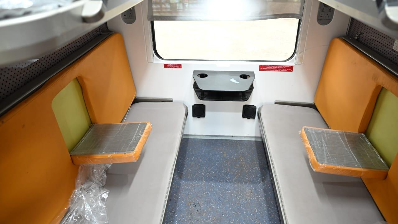 IN PHOTOS: Inside first sleeper version of Vande Bharat Express train